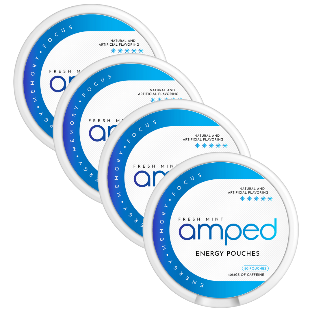 Amped Energy Pouches (4 Pack)