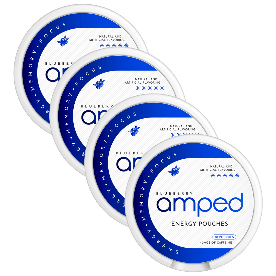 Amped Energy Pouches (4 Pack)